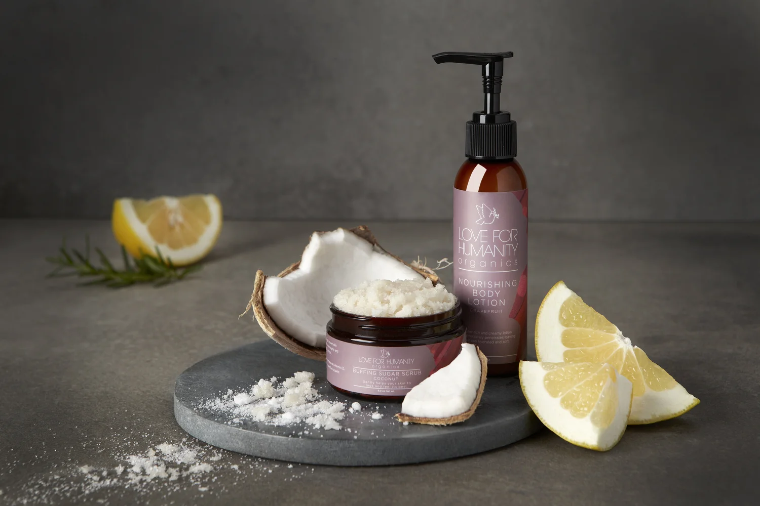 Love For Humanity coconut scrub